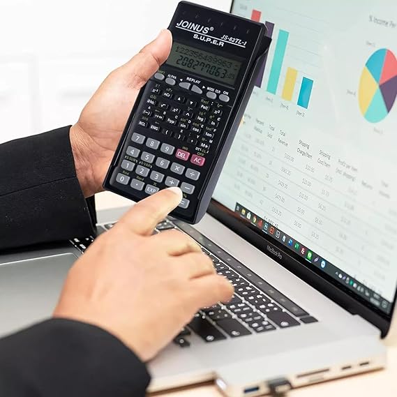 A MOXIMX Calculadora Científica, Calculadoras Batería, Calculadora Matemática Financiera con 240 Funciones, para Estudiantes universitarios de Secundaria.