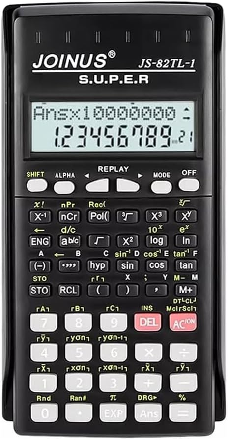 A MOXIMX Calculadora Científica, Calculadoras Batería, Calculadora Matemática Financiera con 240 Funciones, para Estudiantes universitarios de Secundaria.