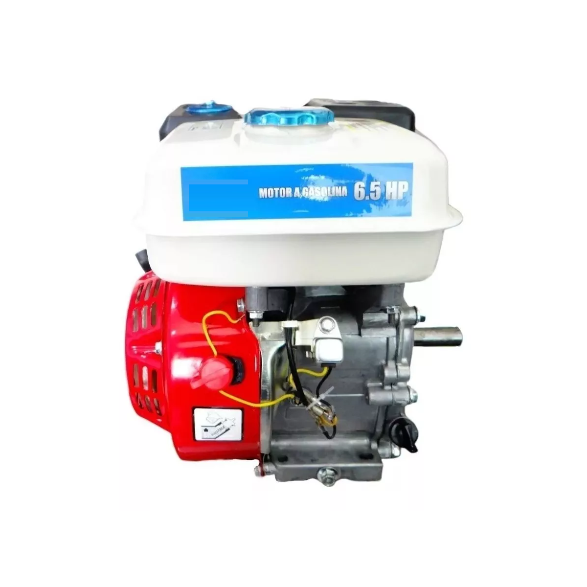 Motor De Gasolina 6.5 Hp H Power Mg-6504 Ohv 4 Tiempos.