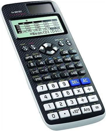 A MOXIMX Calculadora Científica, Calculadoras Solares y Batería, Calculadora Matemática Financiera con 522 Funciones, Pantalla LCD Grande, para Estudiantes universitarios de Secundaria y Uso en Oficina.
