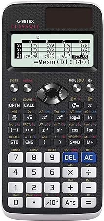 A MOXIMX Calculadora Científica, Calculadoras Solares y Batería, Calculadora Matemática Financiera con 522 Funciones, Pantalla LCD Grande, para Estudiantes universitarios de Secundaria y Uso en Oficina.