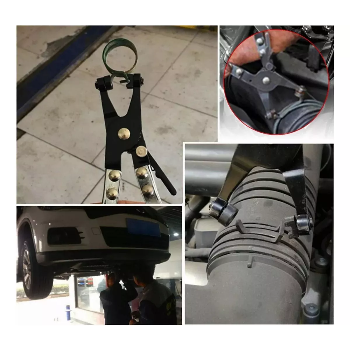 Pinza Para Abrazadera De Manguera 3 Piezas