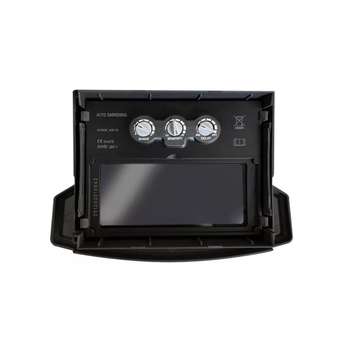 Careta Electrónica Fotosensible Abatible 9-11 Wm50/2 Energy Color Negro.