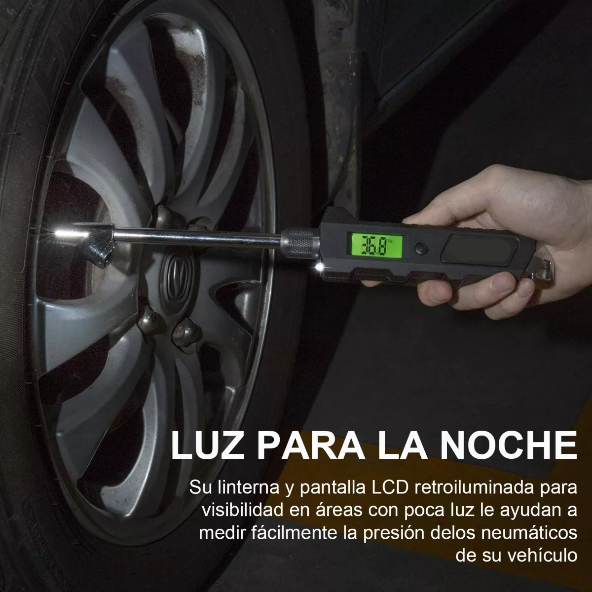 Manómetro Digital De Neumáticos Astroai