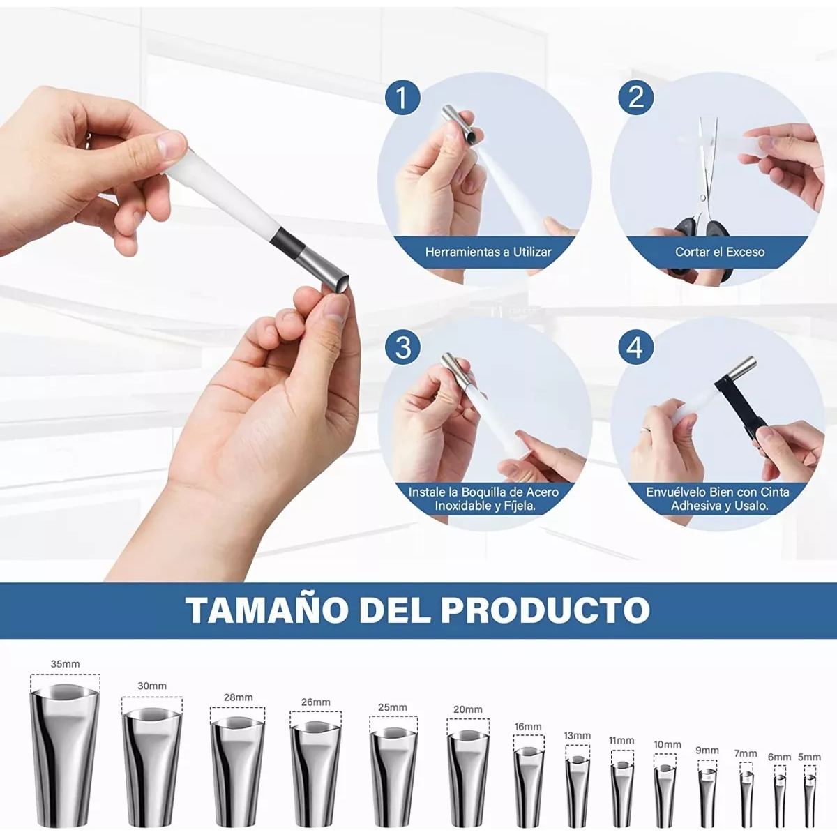 Herramientas De Calafateo De Silicona Para Cocina,baño 35 PZS .