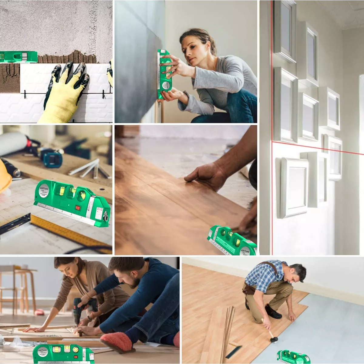 Nivel Láser Línea Profesional Fixit Level Pro 3 2.5m Shawty