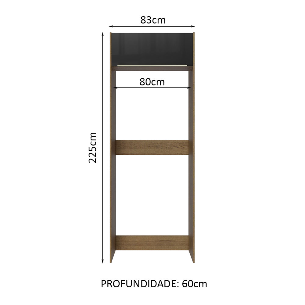Mueble de Cocina Puerta-Refrigerador Madesa Lux MN.