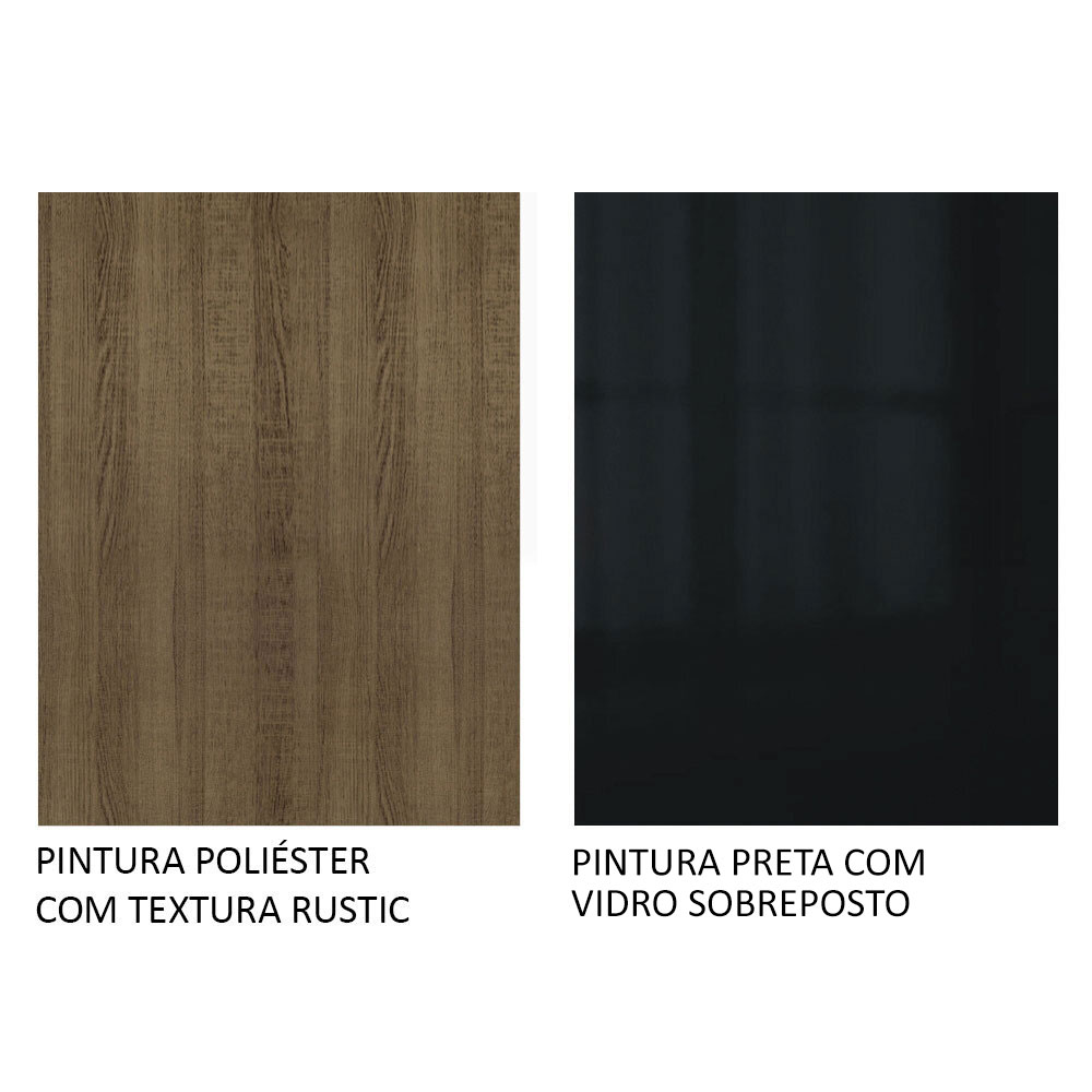 Mueble de Cocina Puerta-Refrigerador Madesa Lux MN.