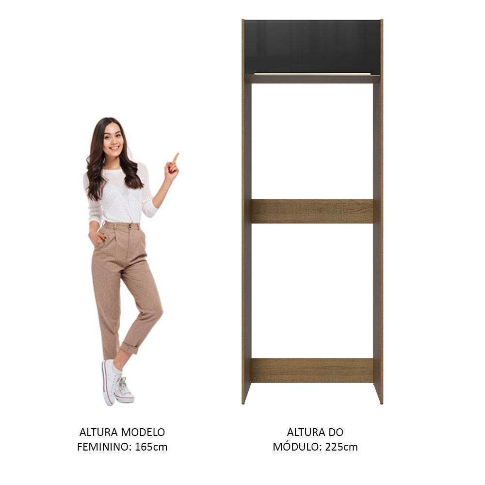 Mueble de Cocina Puerta-Refrigerador Madesa Lux MN.