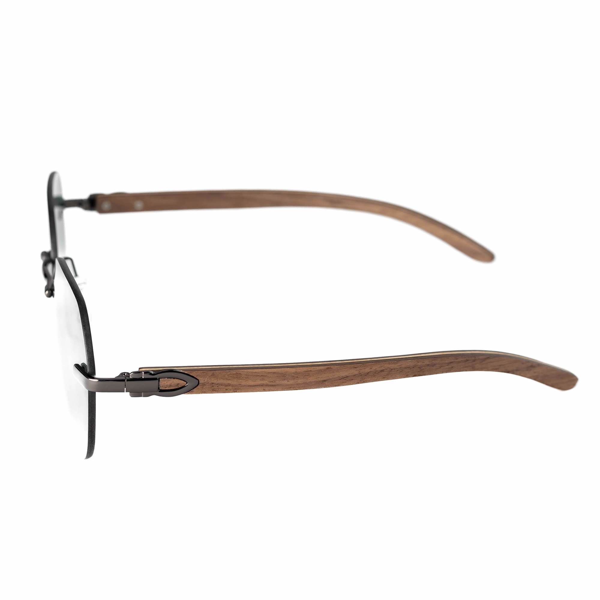 Lentes Gafas de Sol PANDAS Unisex Degradados de Madera UV400 Iguana Verde.