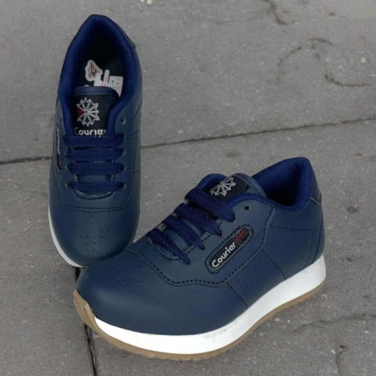 Tenis De Niño Azul Urbano 18-21.