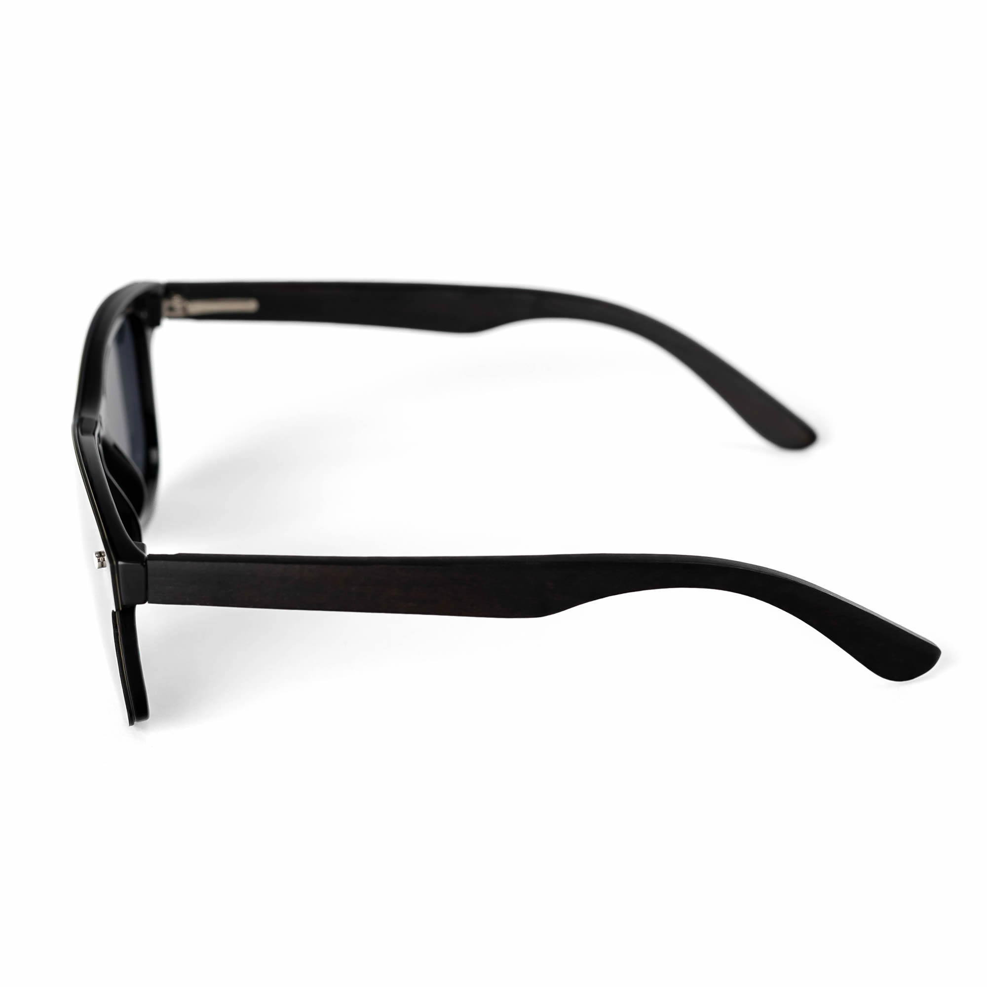 Lentes Gafas de Sol Polarizados PANDAS Unisex PANDAS de Madera UV400 Flamenco Negro.