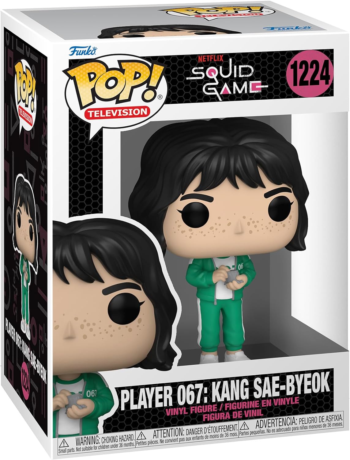 Funko Pop Squid Game Player 067 Kang Sae Byeok 1224