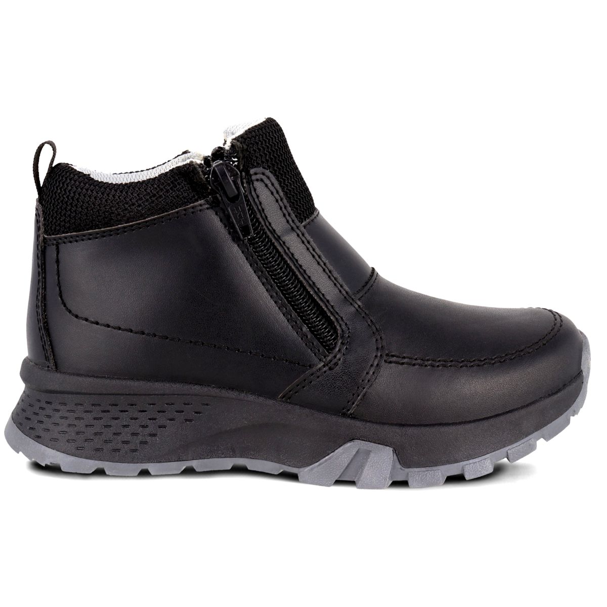 Zapato Del Piel Tipo Bota Escolar Casual Niño Rokino Mod. 3464.