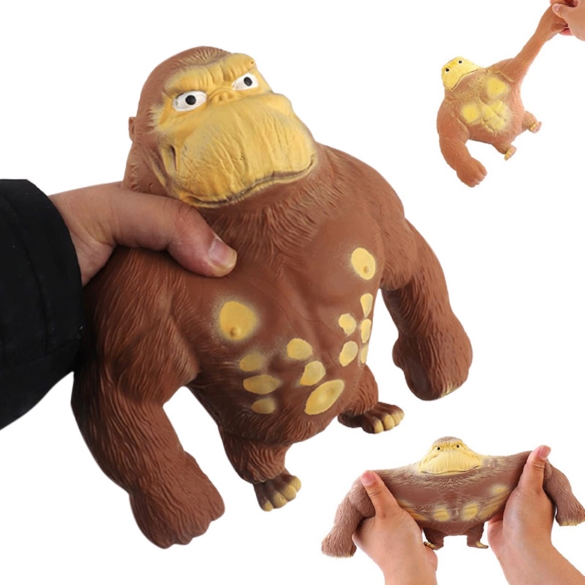 Gorila Estirable Juguetes Antiestrés Suave Squishy 720 G.