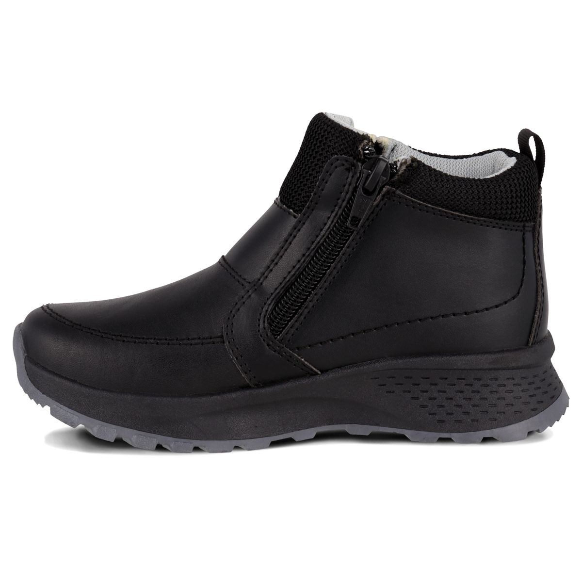 Zapato Del Piel Tipo Bota Escolar Casual Niño Rokino Mod. 3464.