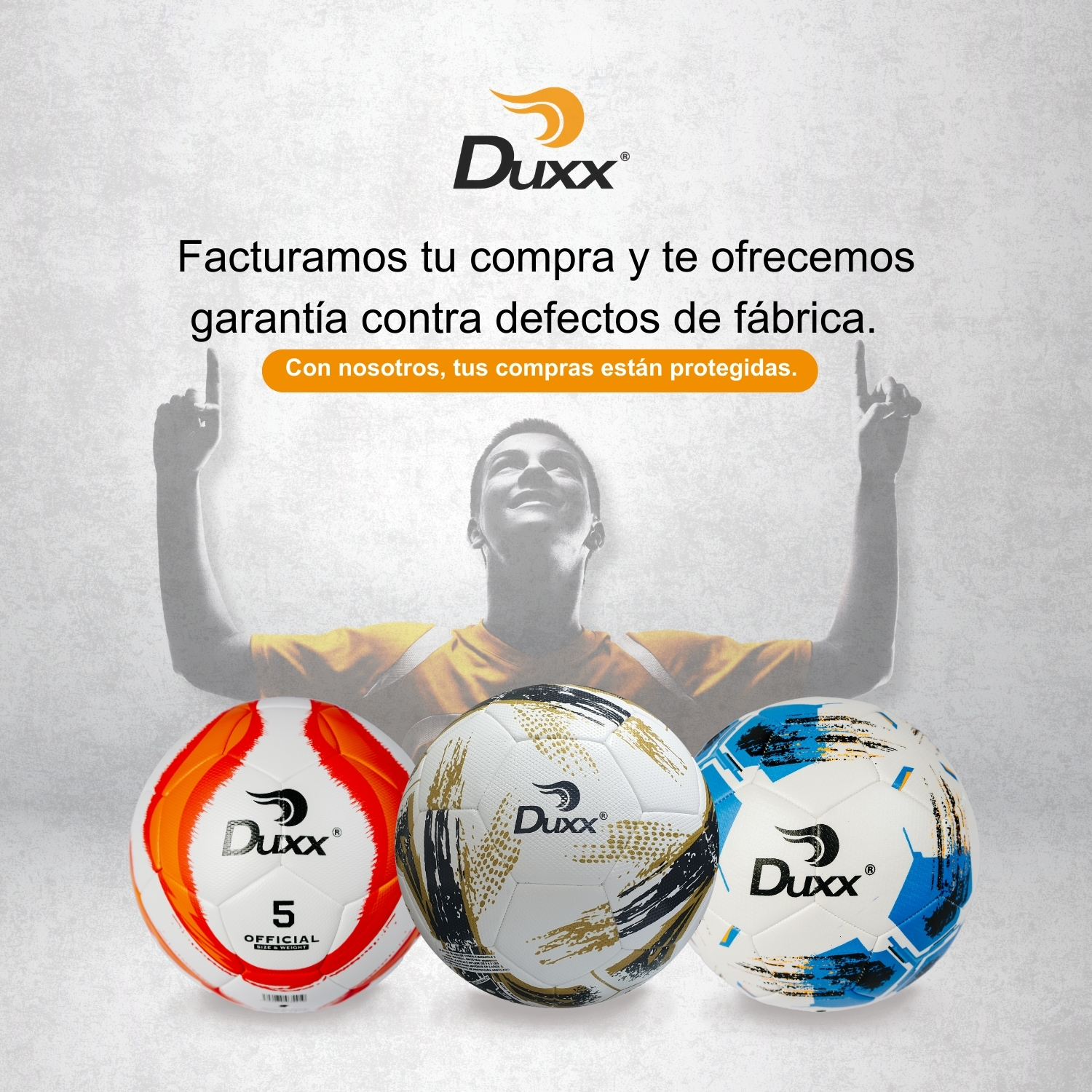 Balón Fútbol Soccer Maxx #5 Hibrido Max Azul