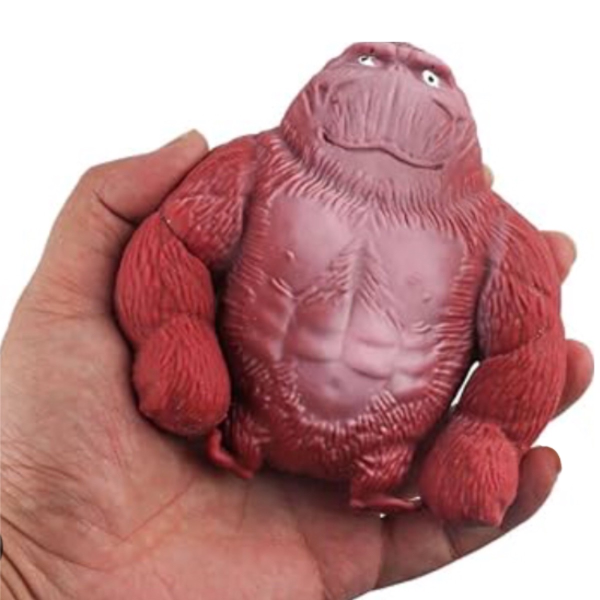 3 Gorila Estirable Ch Juguete Antiestrés Suave Squishy 260g.