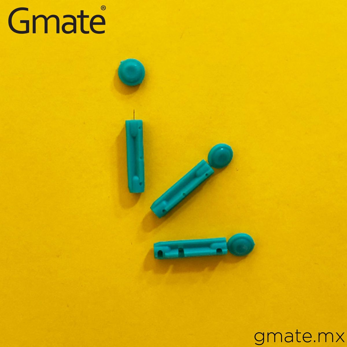 Lancetas Nanolet Para Glucometro Gmate 50 Pzas Dl.