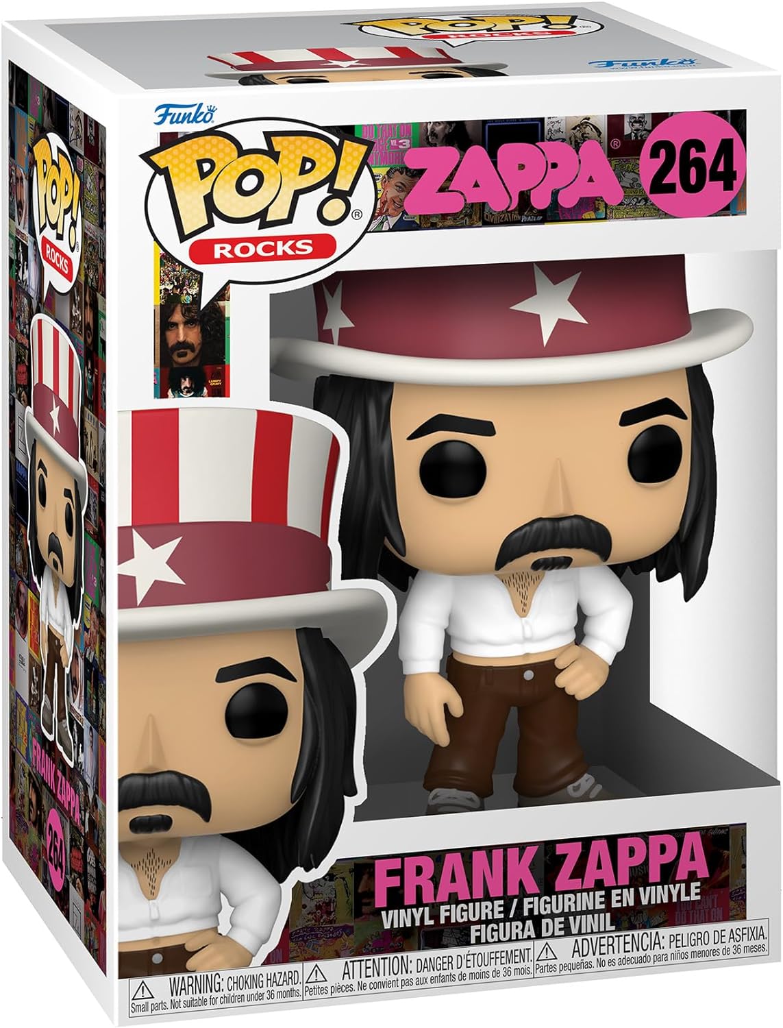 Funko Pop Frank Zappa 264 DAÑO