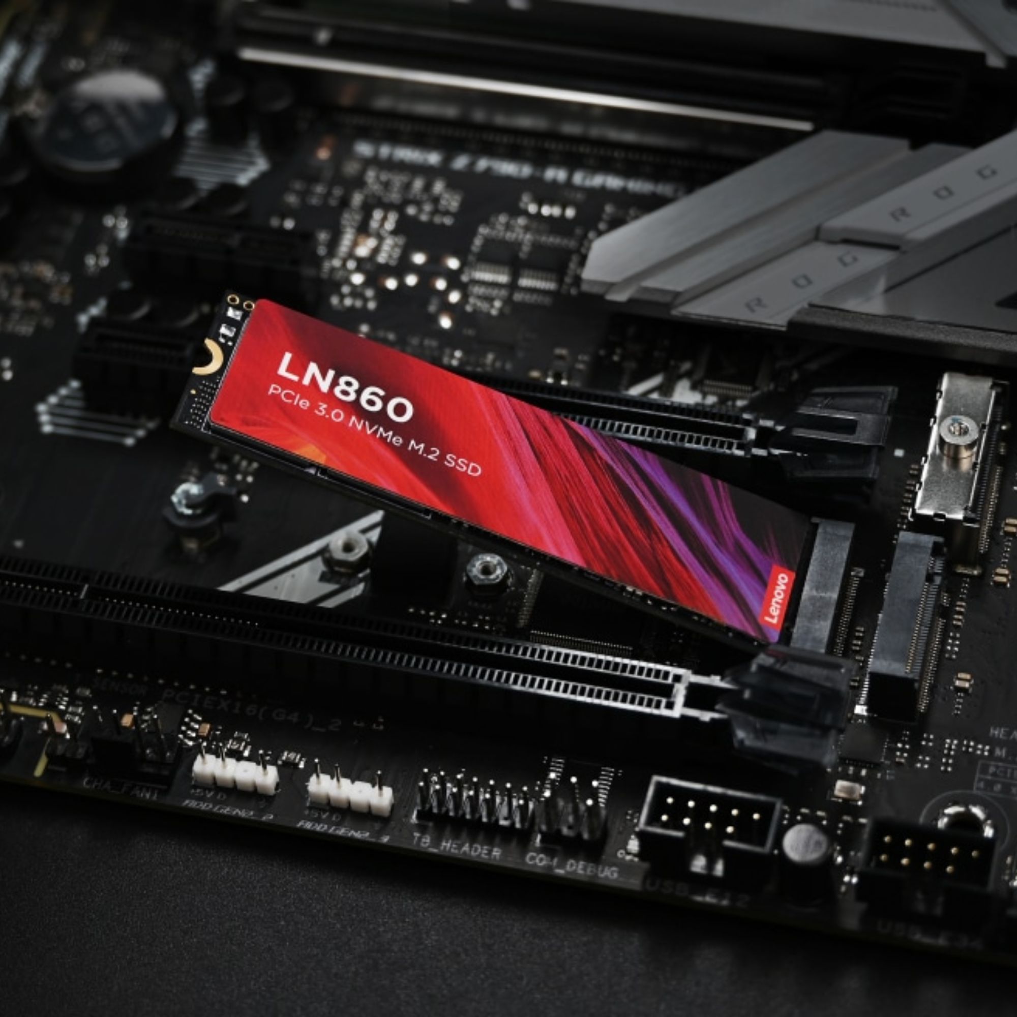 Unidad de Estado Sólido Lenovo LN860 de 2 TB, M2 2280, NVMe PCIe Gen 3X4, 3500/3000 MB/s.