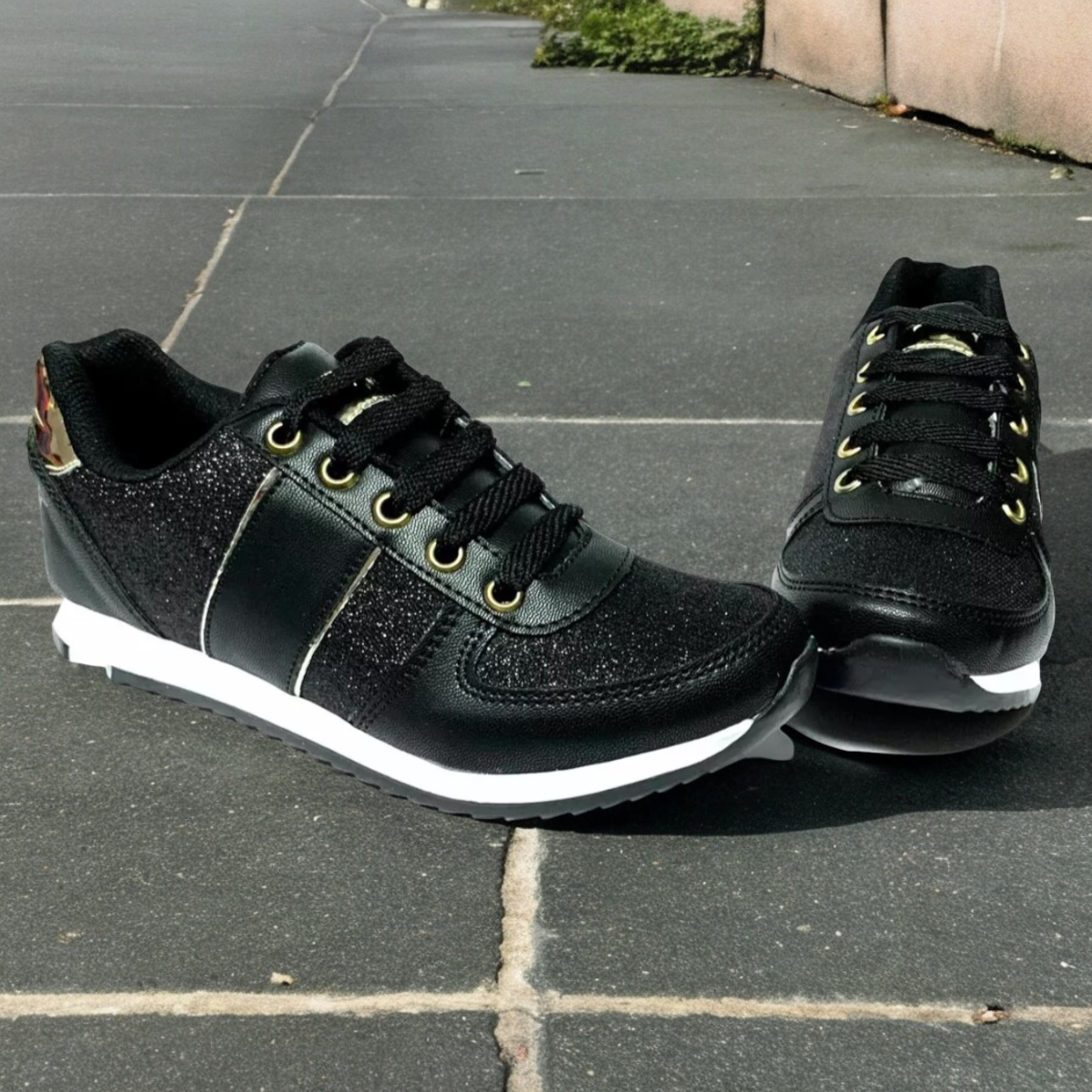 Tenis Para Dama Negros Urbanos Del 2 Al 6.