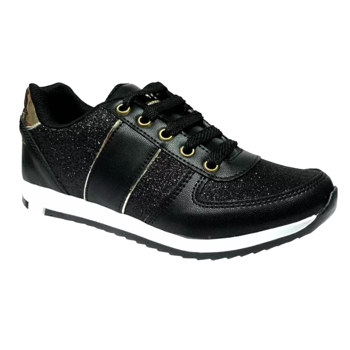 Tenis Para Dama Negros Urbanos Del 2 Al 6.