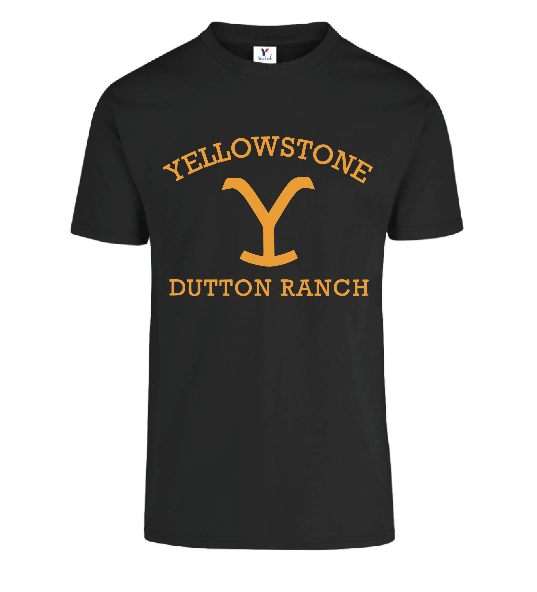 Playera Yellowstone Dutton Ranch Serie de Vaqueros Montana Letras.