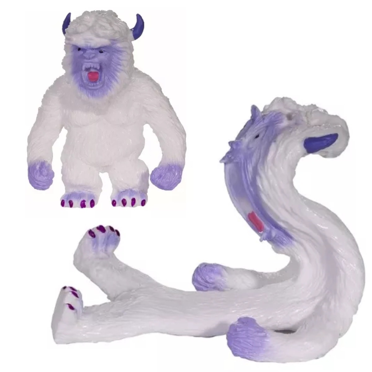 3 Gorila Yeti Rata Juguete Estirable Antiestrés Suave Squishy 240g.