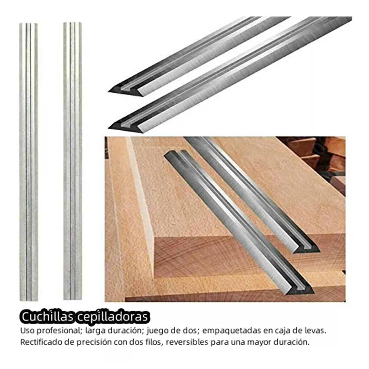 Set 10pzs Cuchillas De Repuesto Para Cepillo Eléctrico 82mm
