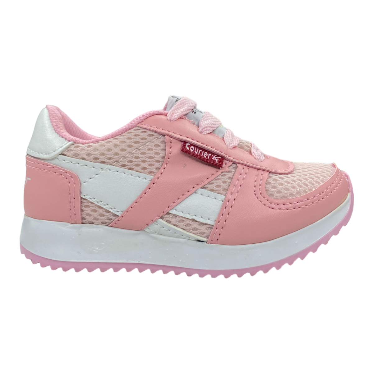 Tenis Para Bebe Niña Rosa Maquillaje Urbanos Casuales.