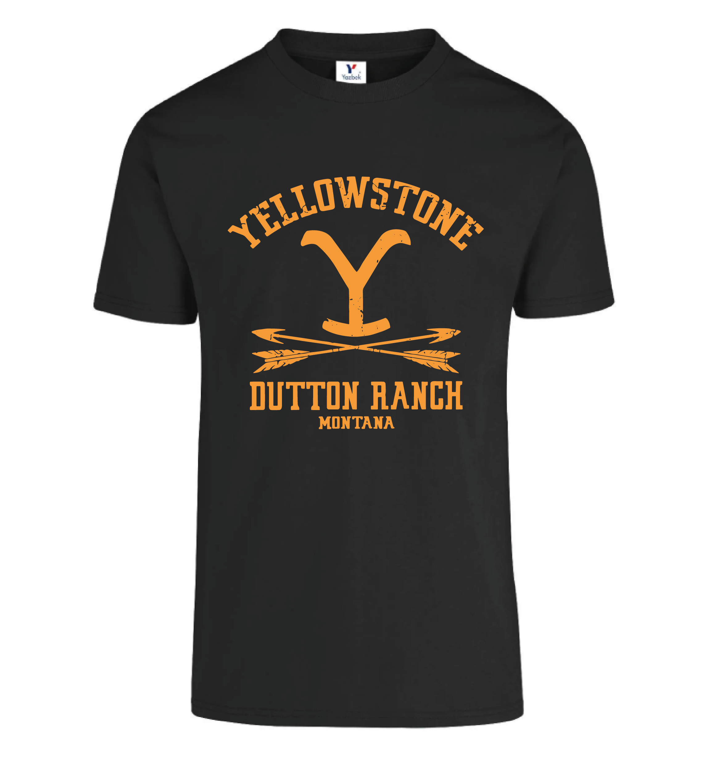 Playera Yellowstone Dutton Ranch Serie de Vaqueros Montana Arrows.