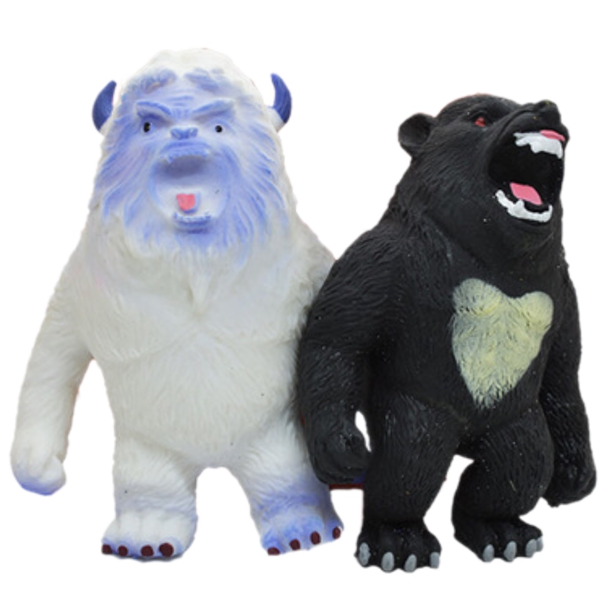 3 Gorila Yeti Rata Juguete Estirable Antiestrés Suave Squishy 240g.
