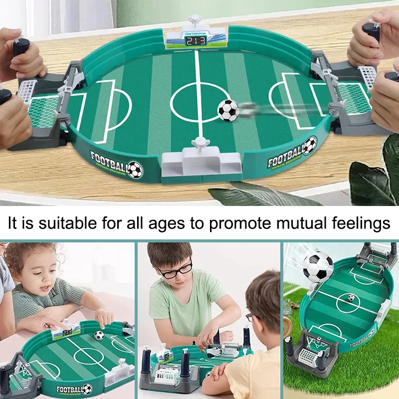 Juego Mesa Fútbol Fiesta Familiar Interactivo Portátil Regalo.
