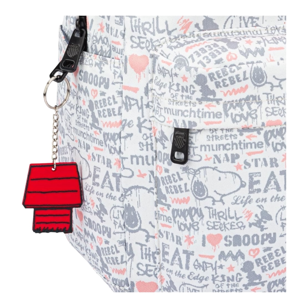 MOCHILA ESCOLAR K- SWISS SNOOPY PEANUTS 