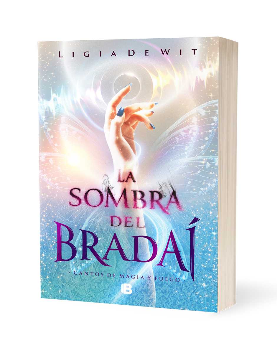 Libro Cantos de magia y fuego 1 - La sombra del Bradaí Autor Ligia De Wit.