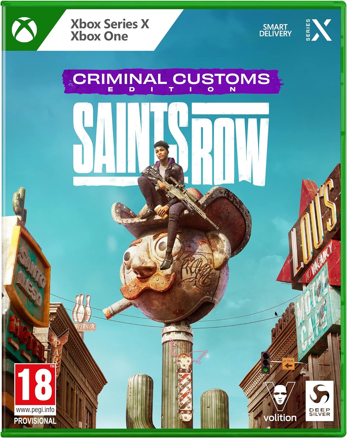 Saints Row Criminal Custom Edition GameStop Exclusive | Disparos Primera Persona | Xbox Series.