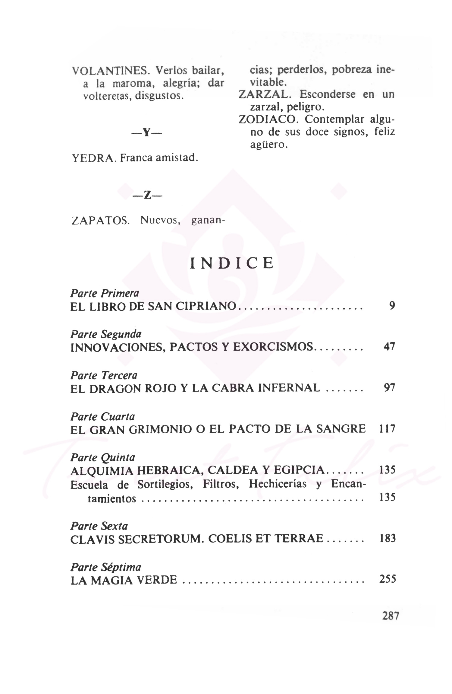 El Gran Libro De San Cipriano Los Secretos De La Magia