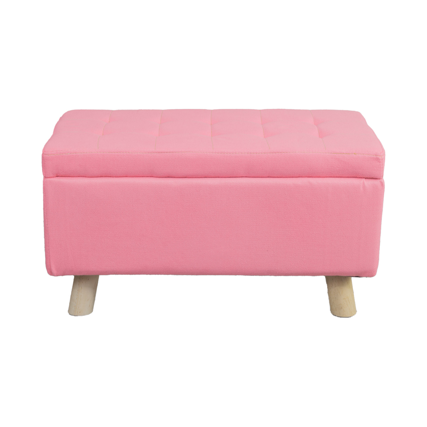 Taburete con Almacenamiento y Almohadilla Suave Bossa Zoe.