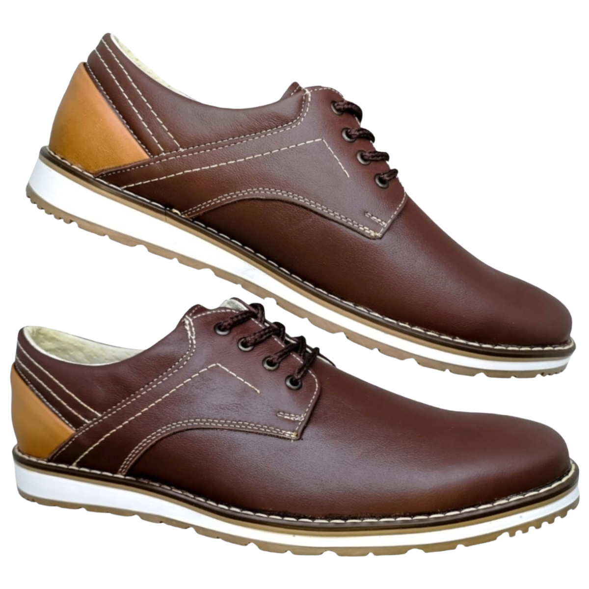 Zapatos Casuales para Hombre en Piel Vacuno Comodos