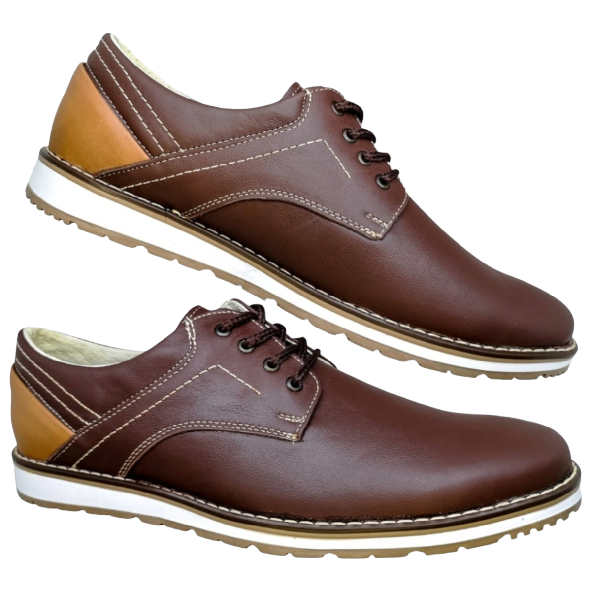 Zapatos Casuales para Hombre en Piel Vacuno Comodos
