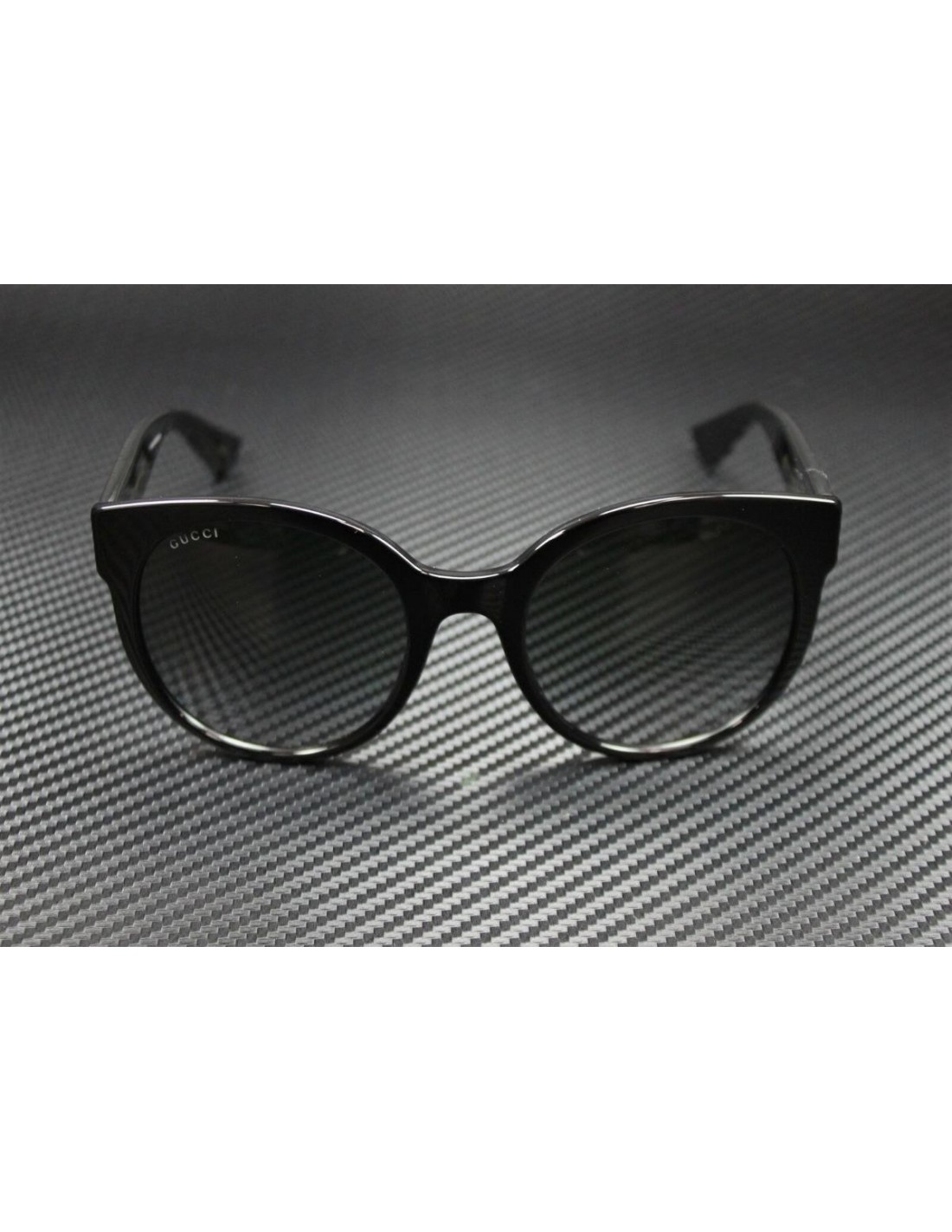 Gucci Gg0035s 001 Round Shape Negro Gris Degradado