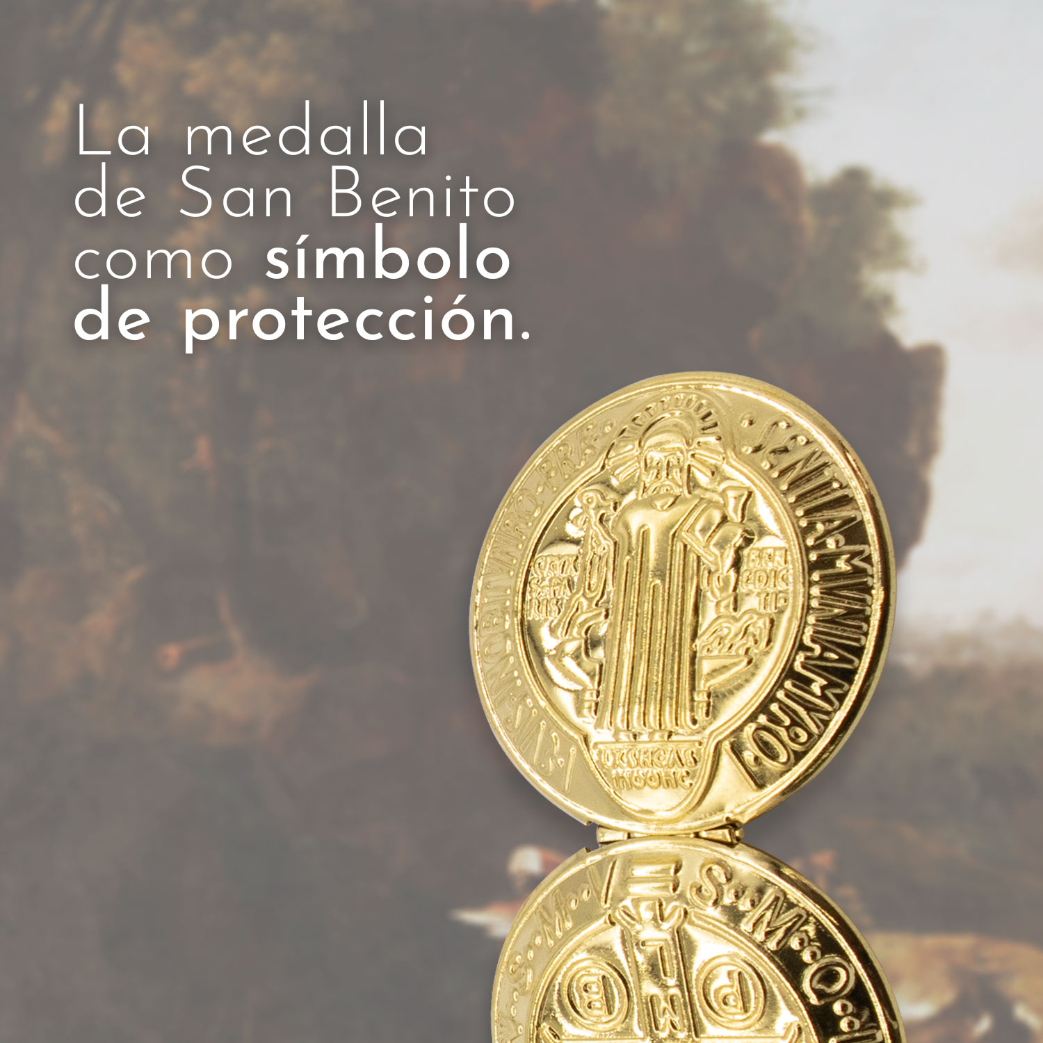 Relicario de San Benito: Un símbolo de fe y tradición.