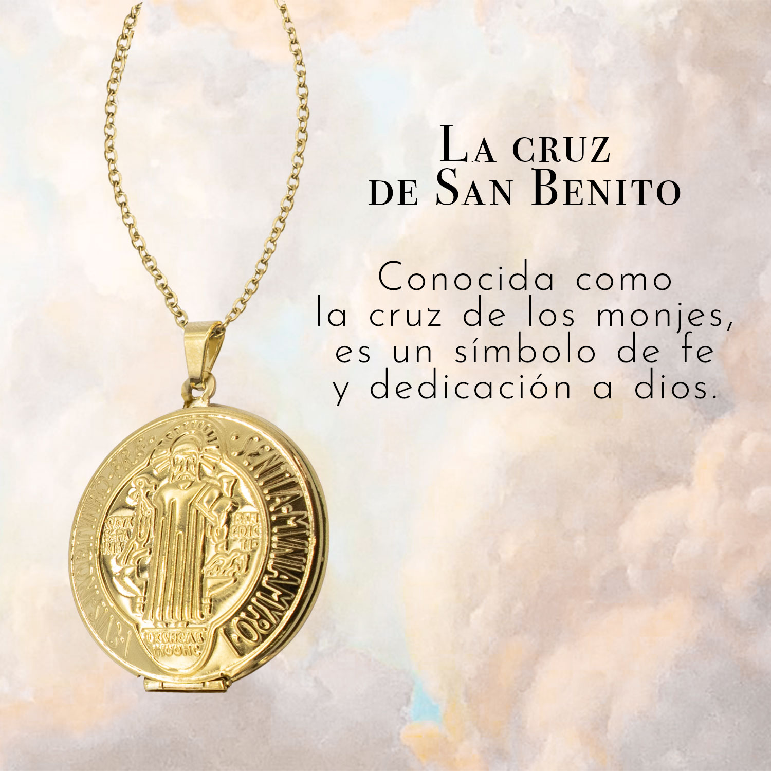 Relicario de San Benito: Un símbolo de fe y tradición.