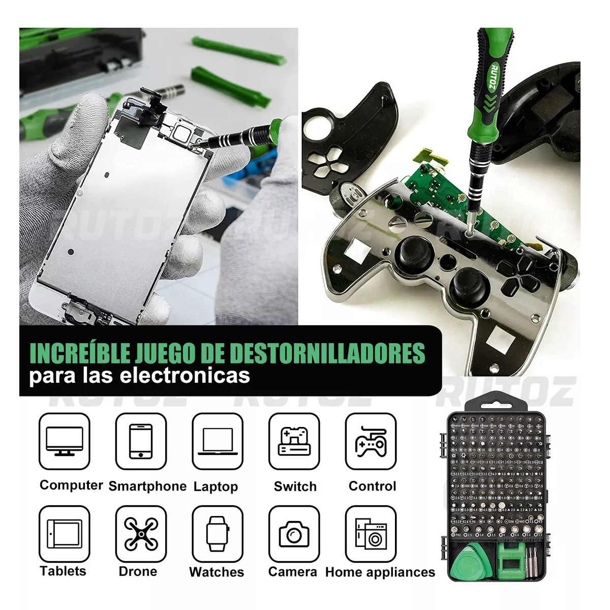 Kit Desarmadores Destornilladores Laptop Celular Electronica