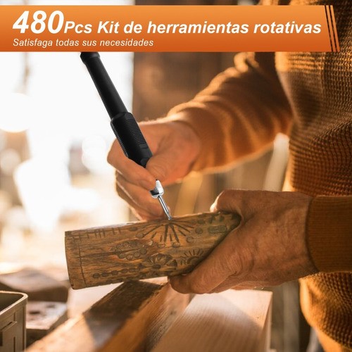 Kit 480 Pzas Accesorios Para Mini Taladro Mototool Goxawee