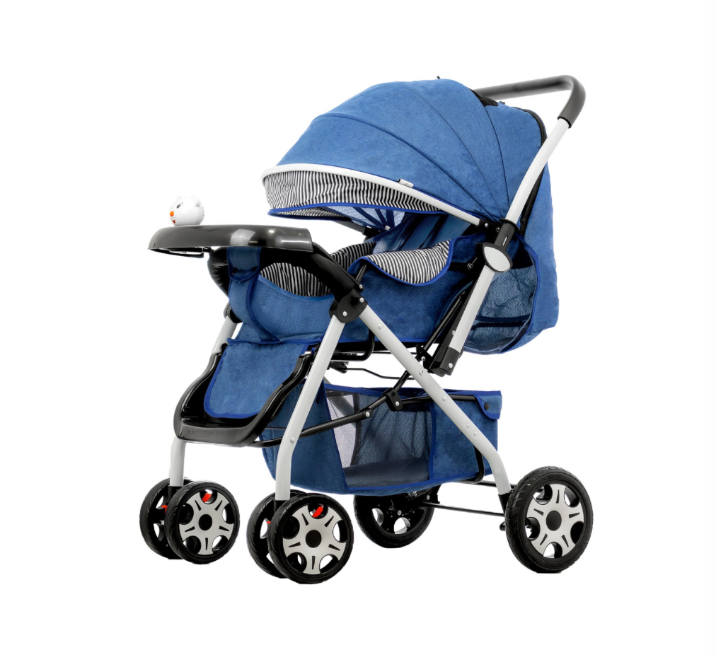 Carreola Para Bebés Niños azul.