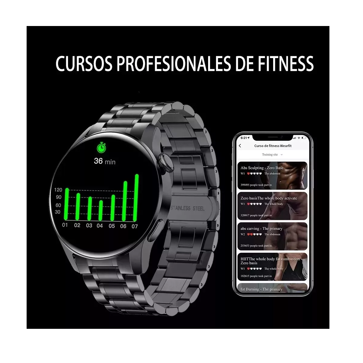 FoxBox Sport i29 Android / IOS 1.28 " Color Negro