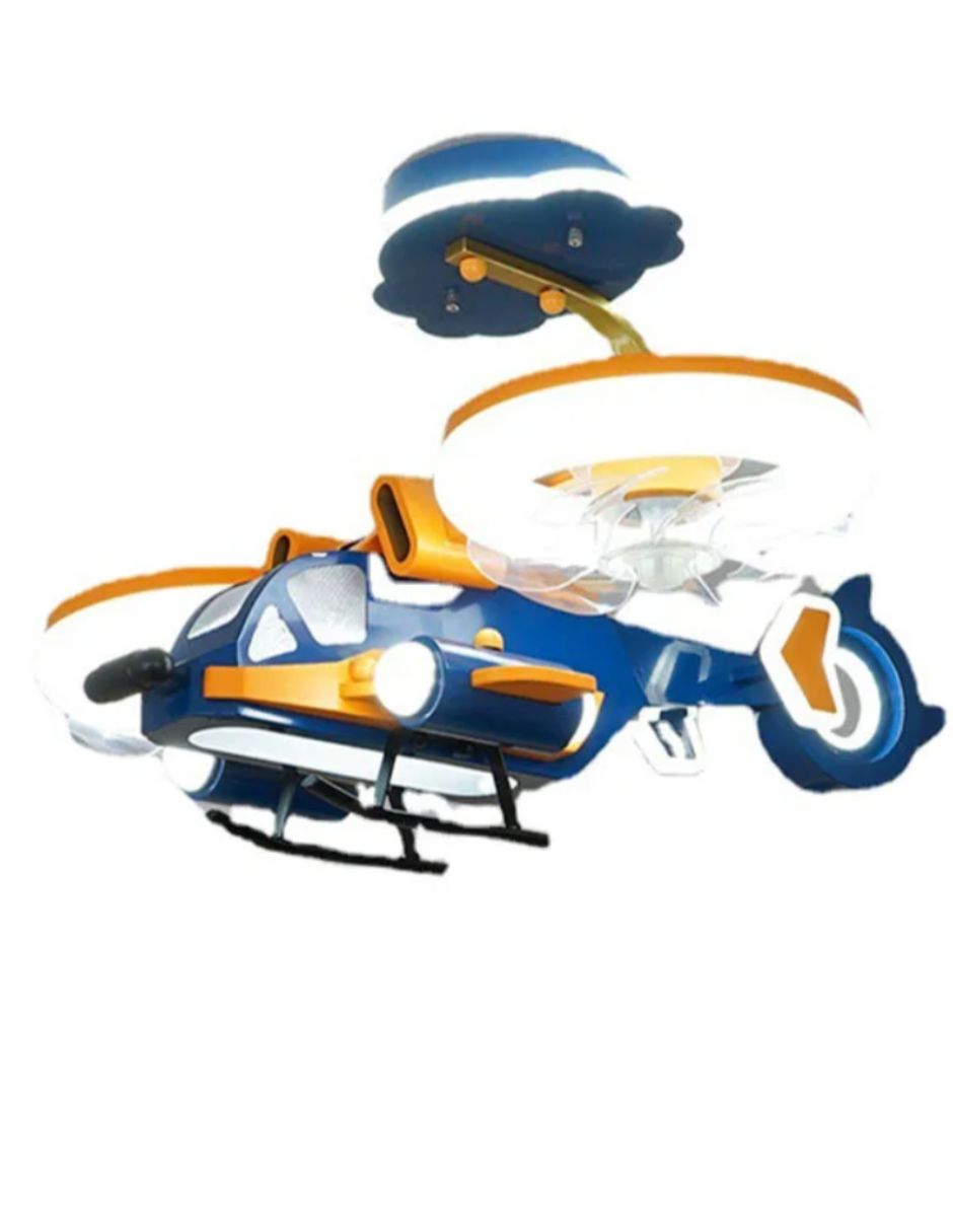 LAMPARA DE TECHO AVION INFANTIL.