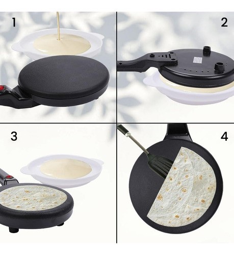 Crepera Electrica Sarten Antiadherente Crepas Hotcake.